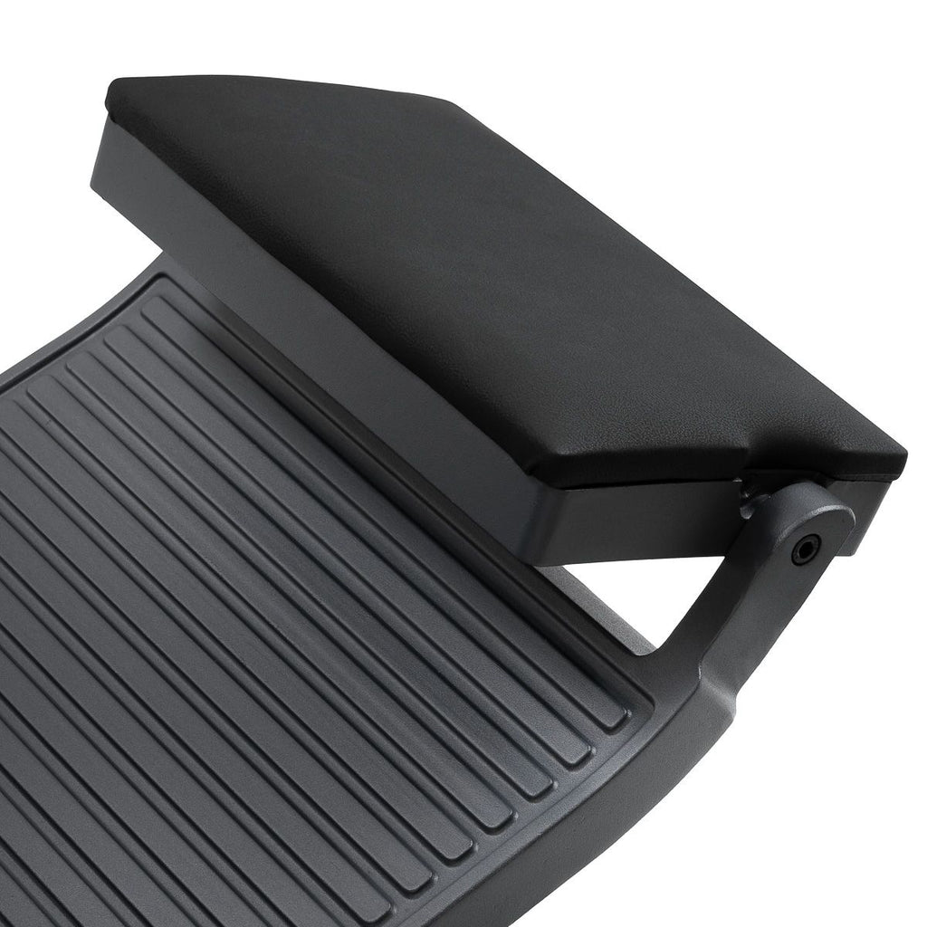 Gabbiano barberstol Bruno med graphite frame svart