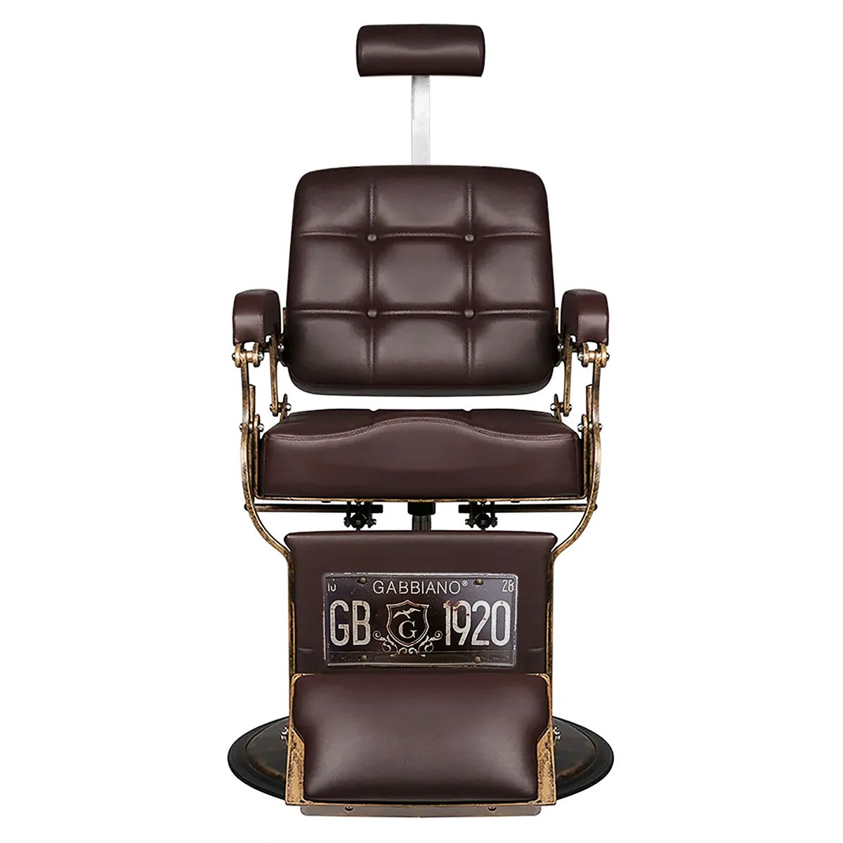 Gabbiano barberstol Boss brun