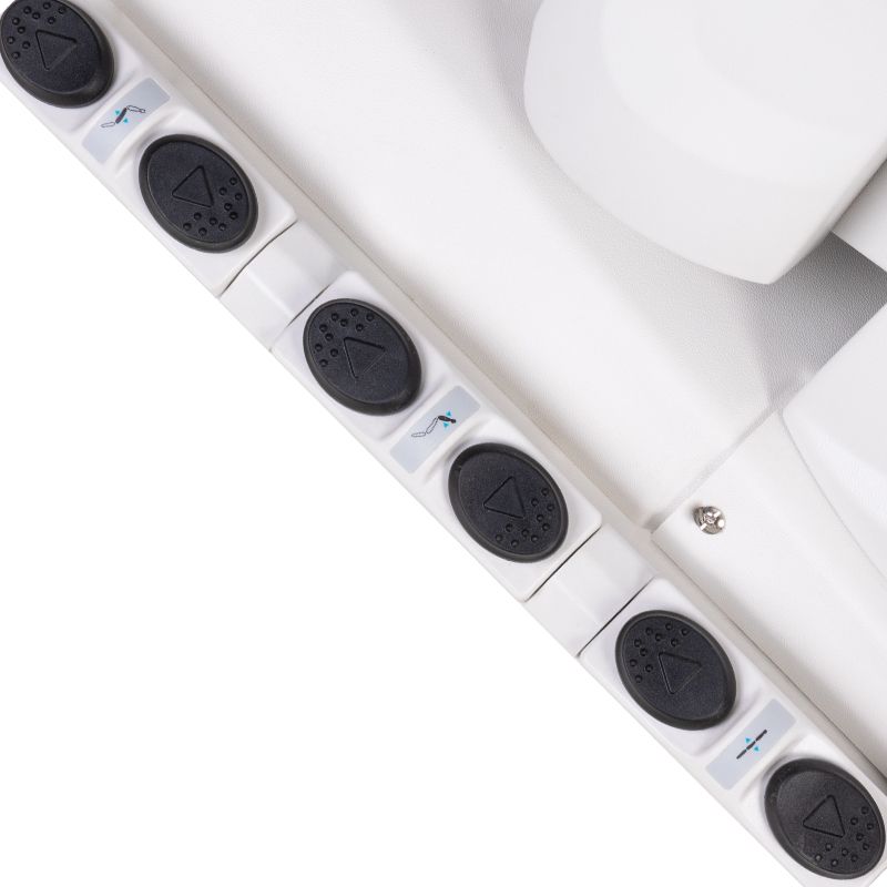 Elektrisk fotpleiestol. AZZURRO 708BS PEDI PRO EXCLUSIVE 3 motorer med varme