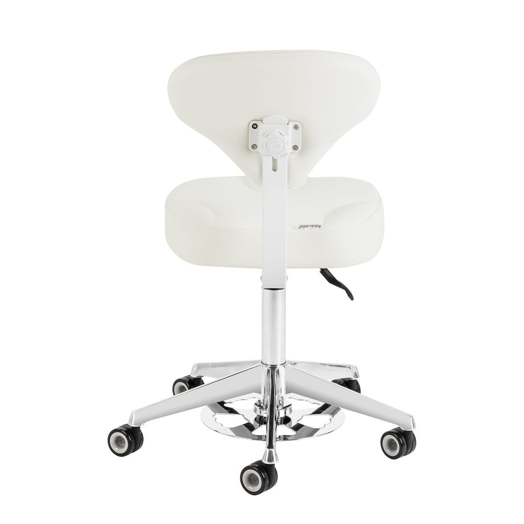 Arbeidsstol Azzurro 156-F bump-up hvit