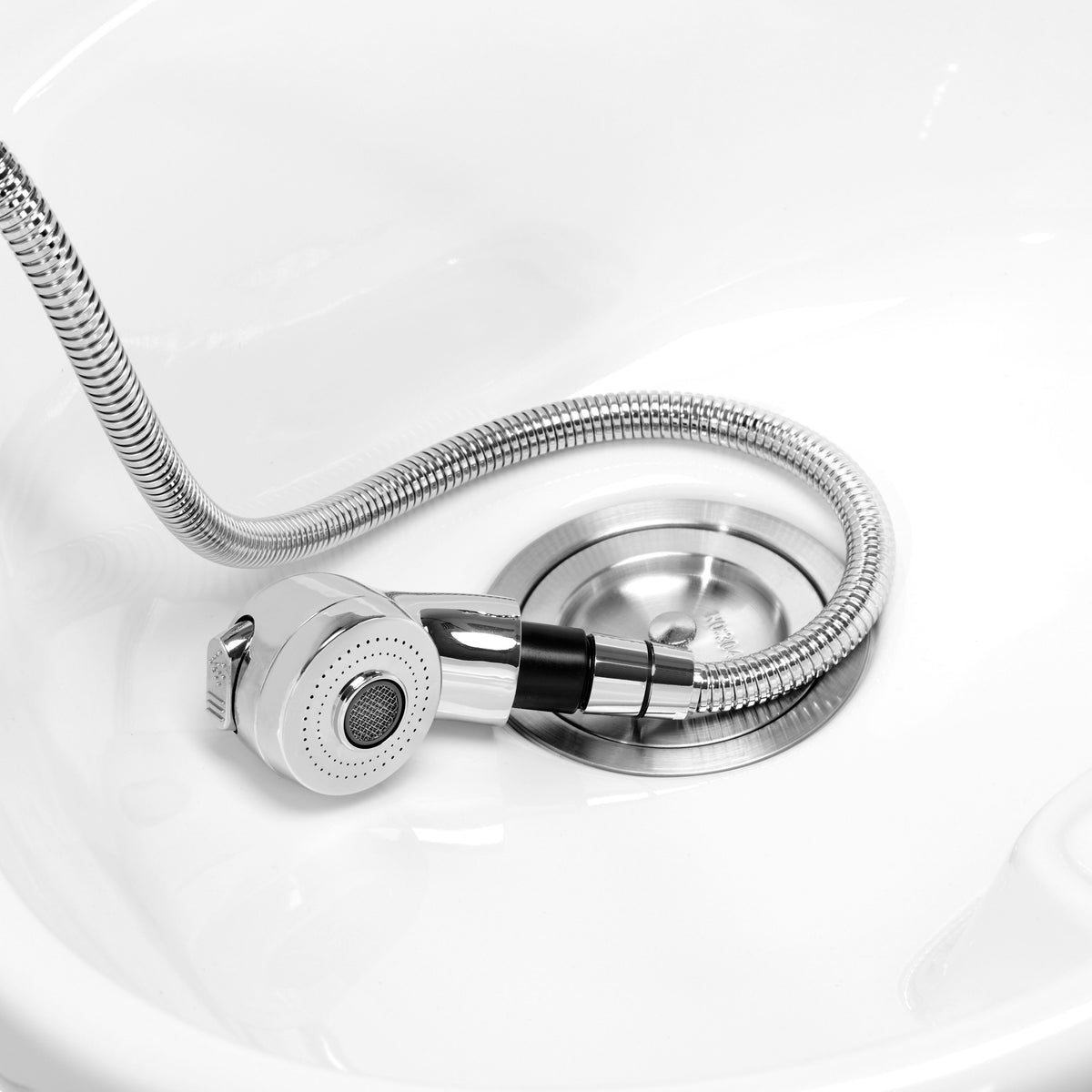 Gabbiano elektrisk frisørvask TRYCHO svart