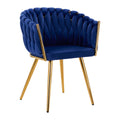 4Rico stol QS-GW06G navy blå