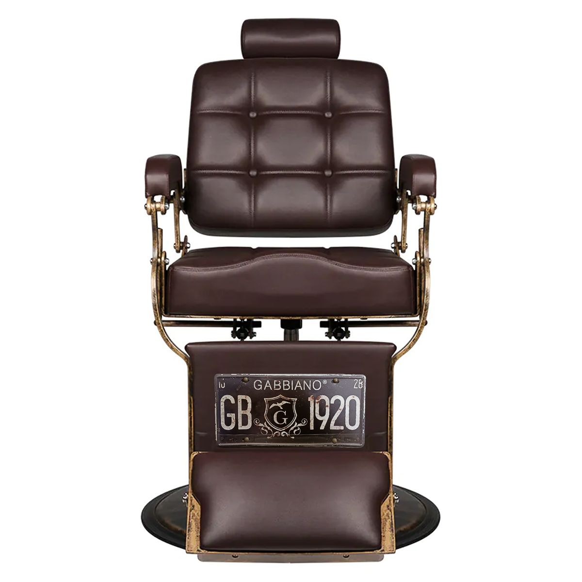 Gabbiano barberstol Boss brun