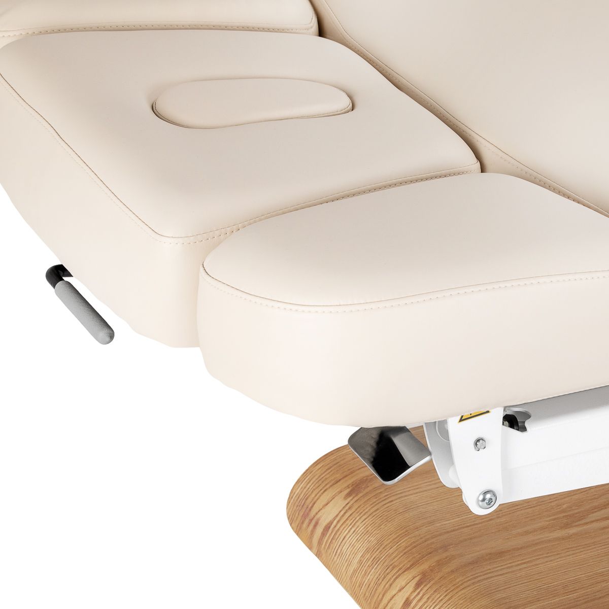 SPA lounger Sillon Relax kremfarget med lysebrun base
