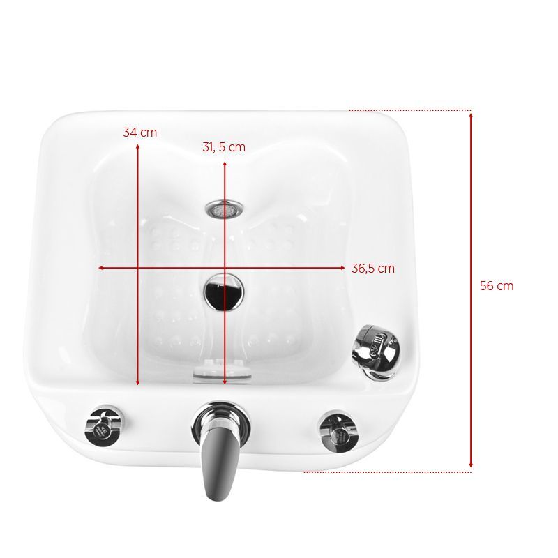 Azzurro tray for pedikyr med hydromassage a023