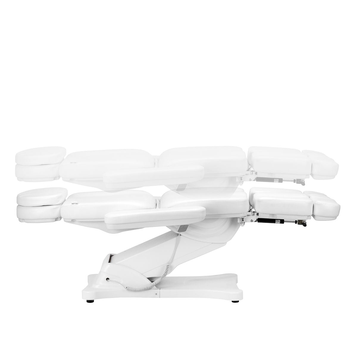 Elektrisk behandlingsstol SILLON CLASSIC 3 motorer med pedi cradle hvit