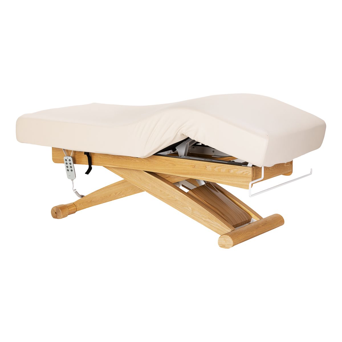 SPA lounger Sillon Siesta kremfarget med lysebrun base