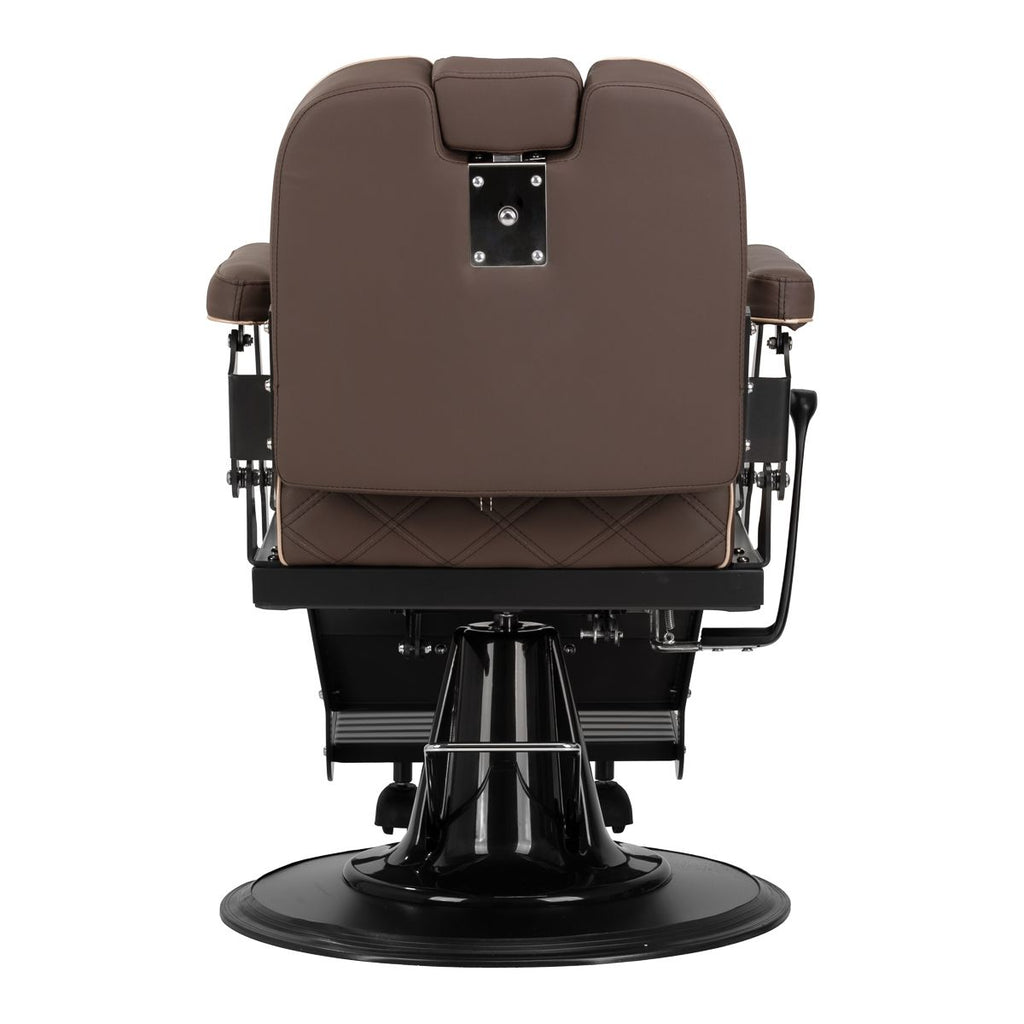 Barberstol Carlos brun