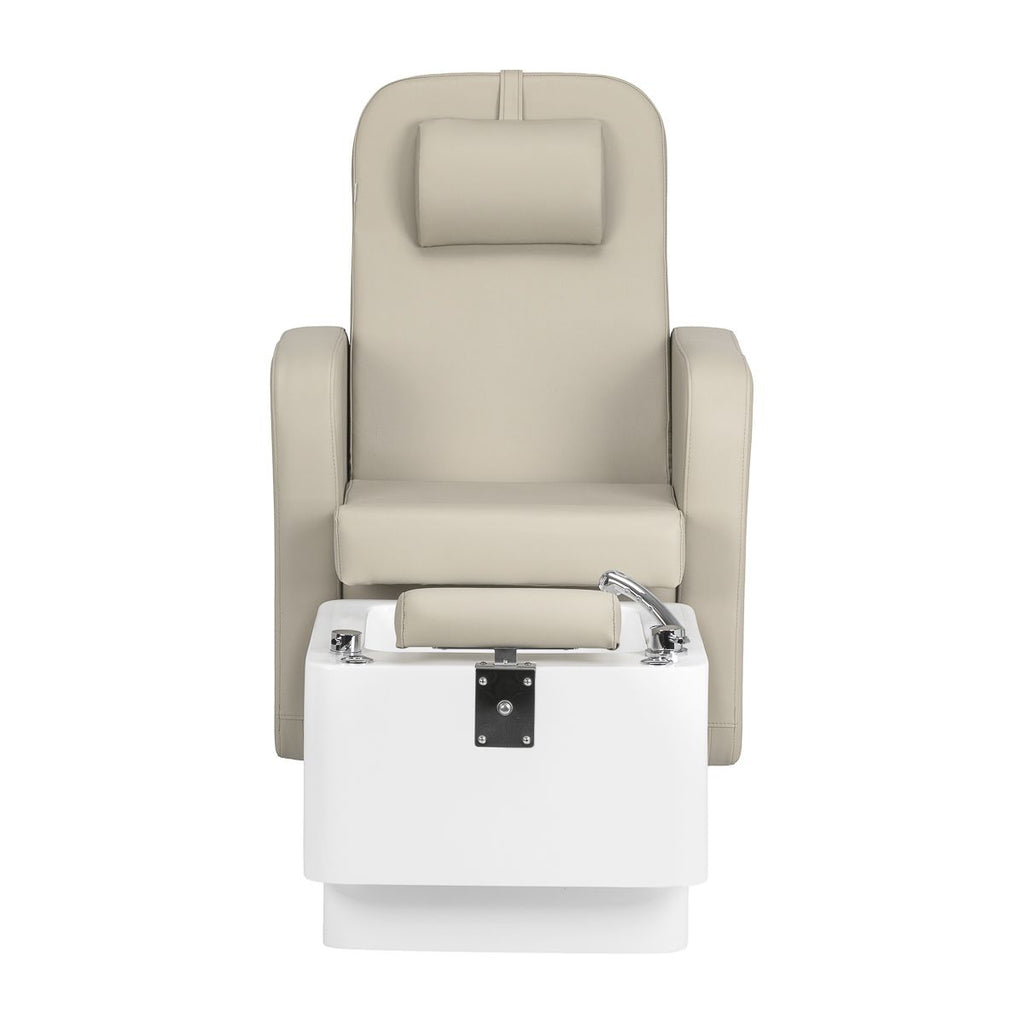 Pedikyr beauty stol SPA Sillon Elysia kremfarget