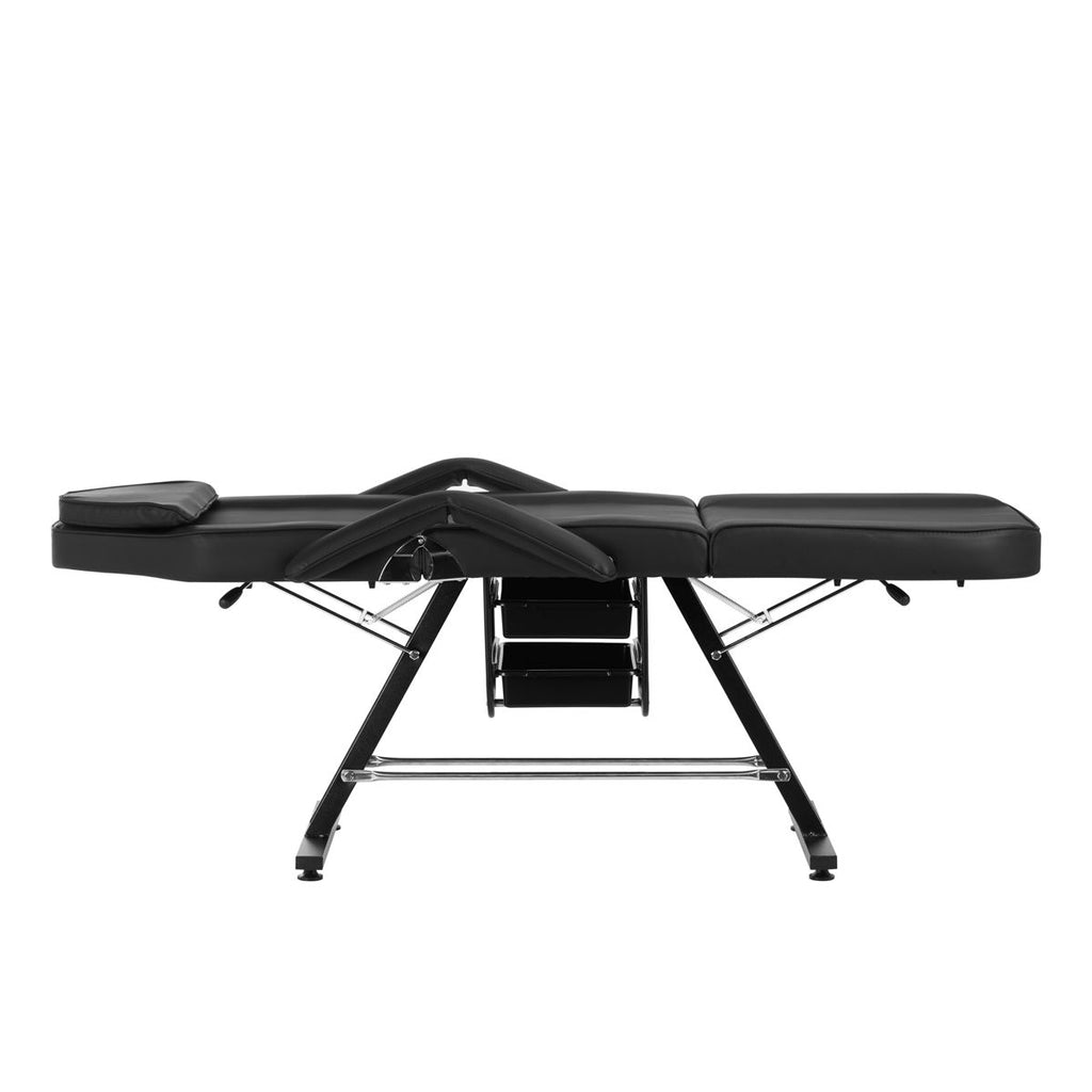 Sillon behandlingsstol med cuvettes svart