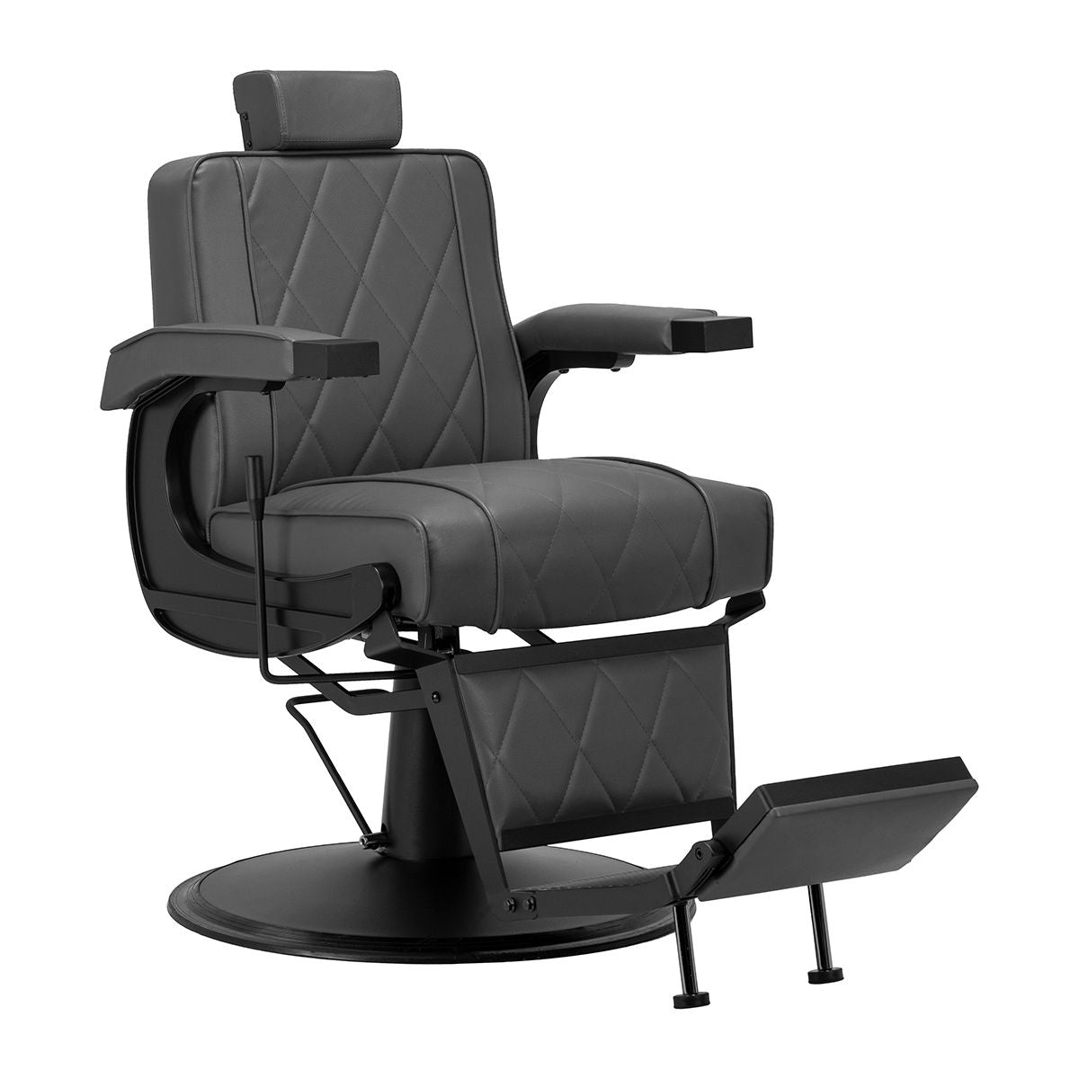 Hair System barberstol BM88066 grå