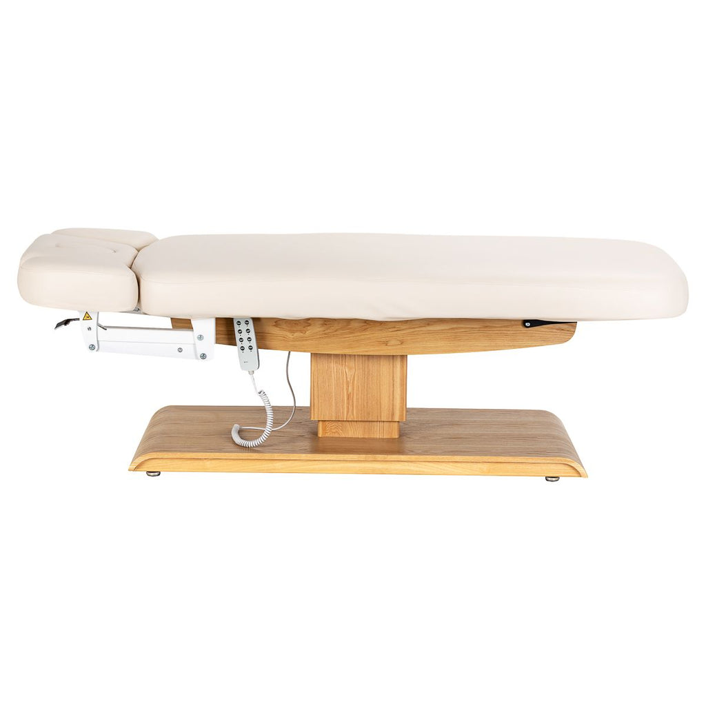 SPA lounger Sillon Relax kremfarget med lysebrun base