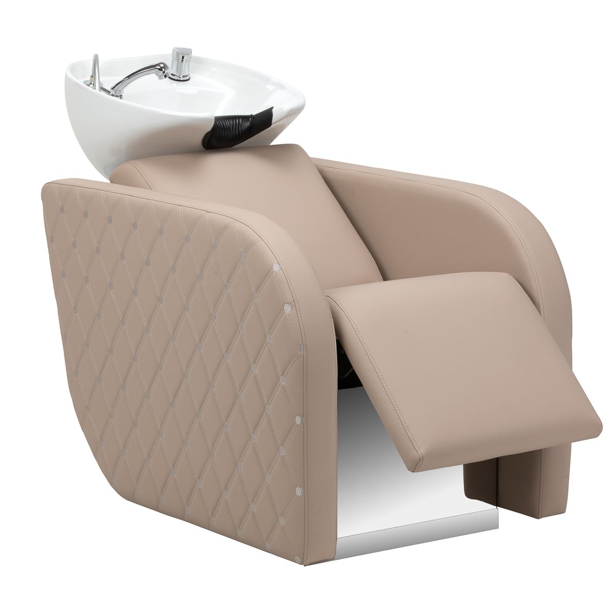 Elektrisk frisørvask med massasje function Gabbiano Ines beige