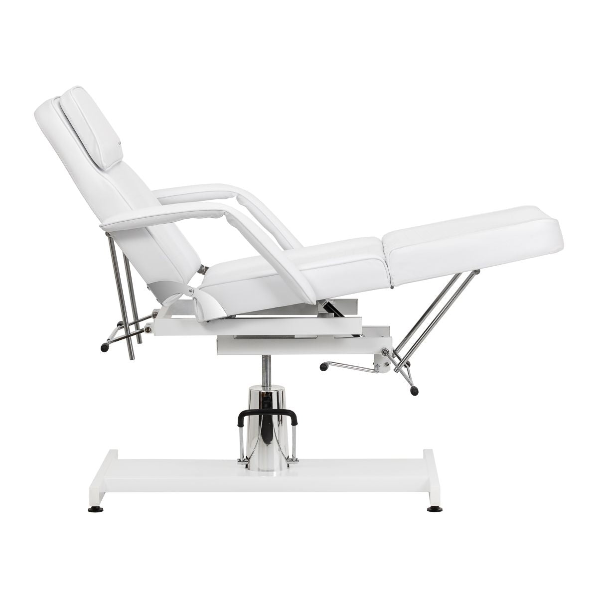 Hydraulisk behandlingsstol Sillon 210 med cradle hvit