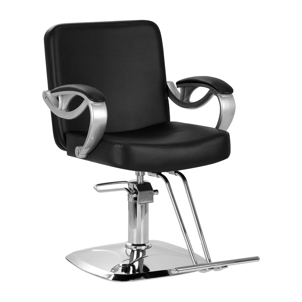 Hair System ZA31 frisørstol svart