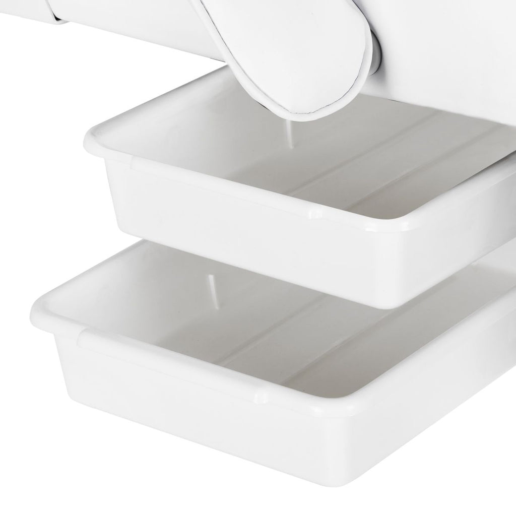SILLON behandlingsstol med CUVETTES hvit