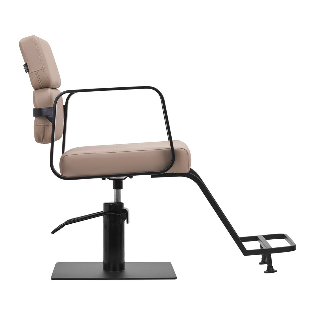 Gabbiano Porto-BM frisørstol svart beige