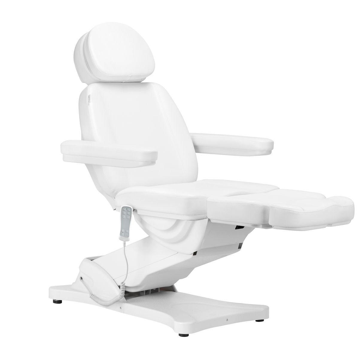 Elektrisk behandlingsstol SILLON CLASSIC 3 motorer med varme second edition hvit