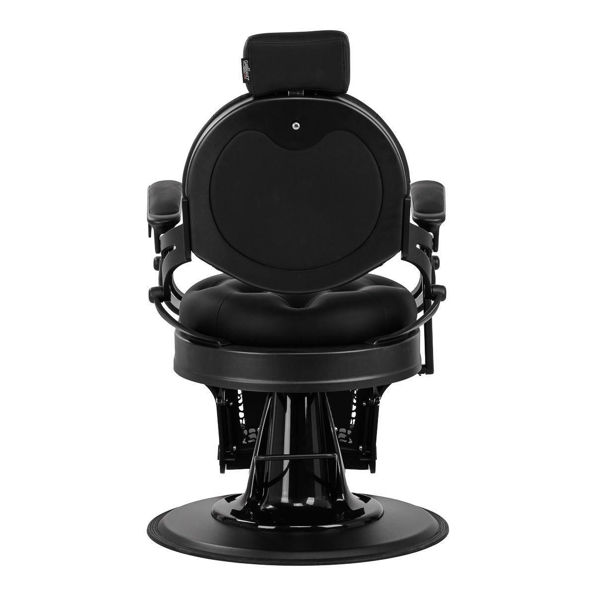 Barberstol Gabbiano Niccolo svart med svart base