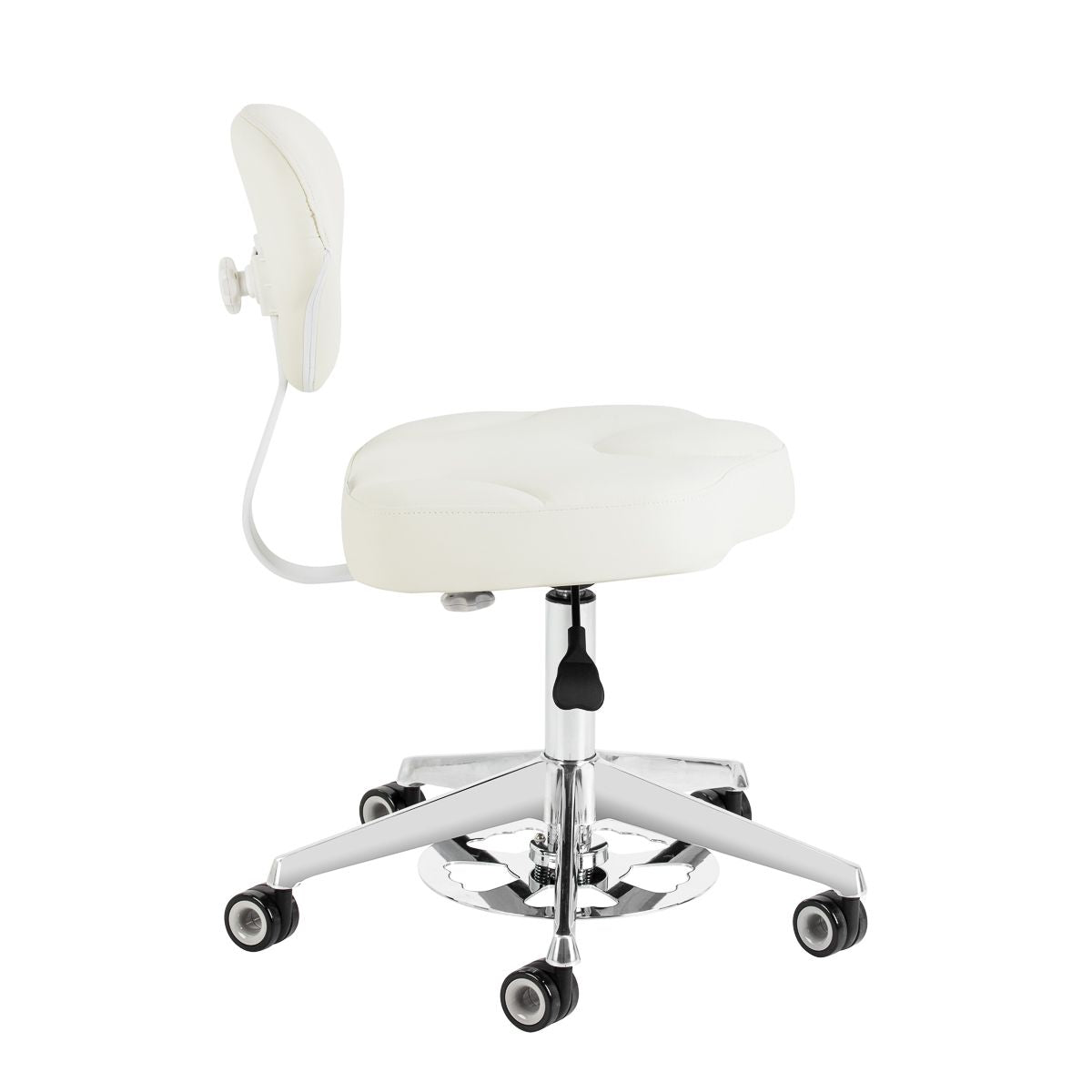Arbeidsstol Azzurro 156-F bump-up hvit