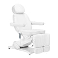 Elektrisk behandlingsstol SILLON CLASSIC 3 motorer med pedi cradle hvit