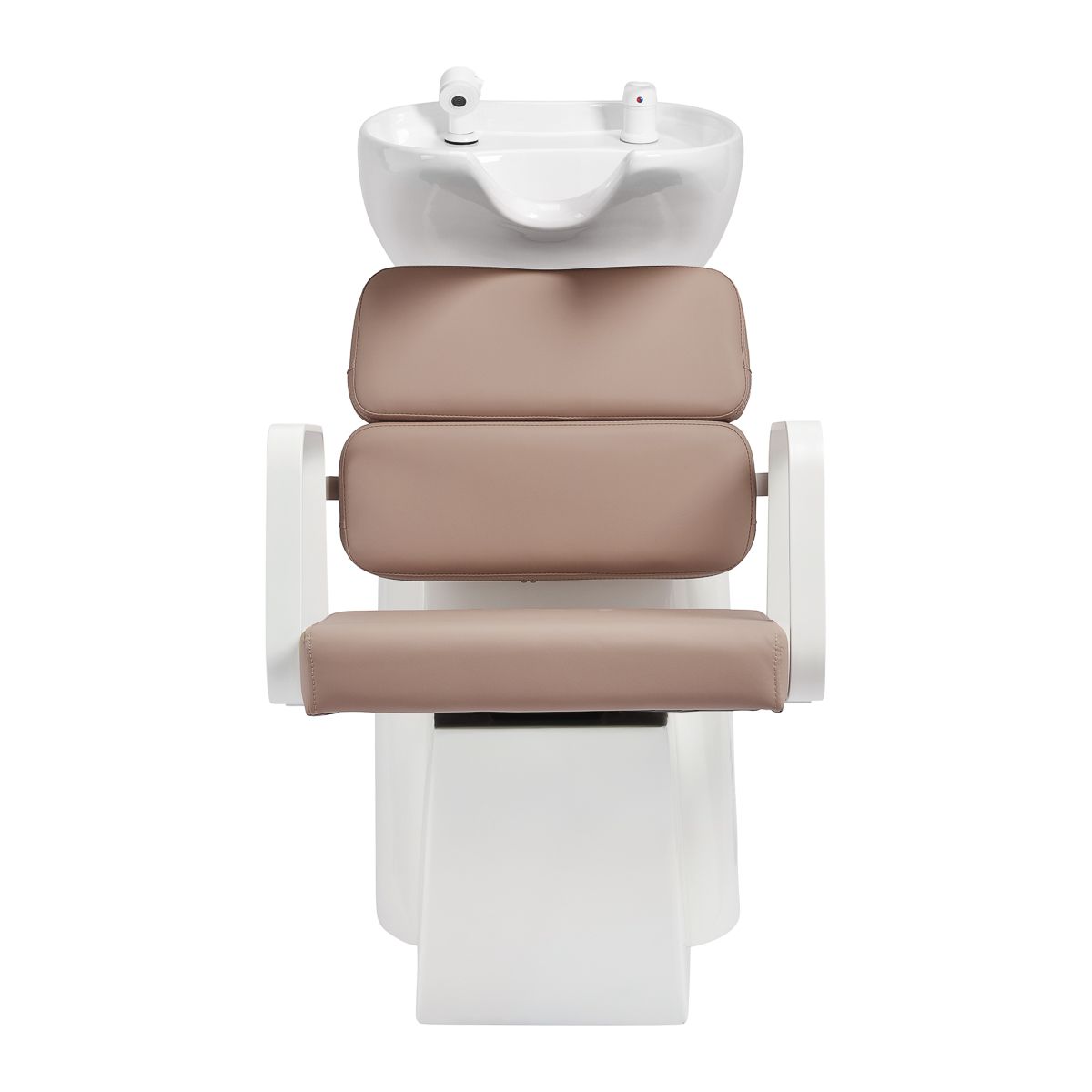 Gabbiano Porto frisørvask hvit beige