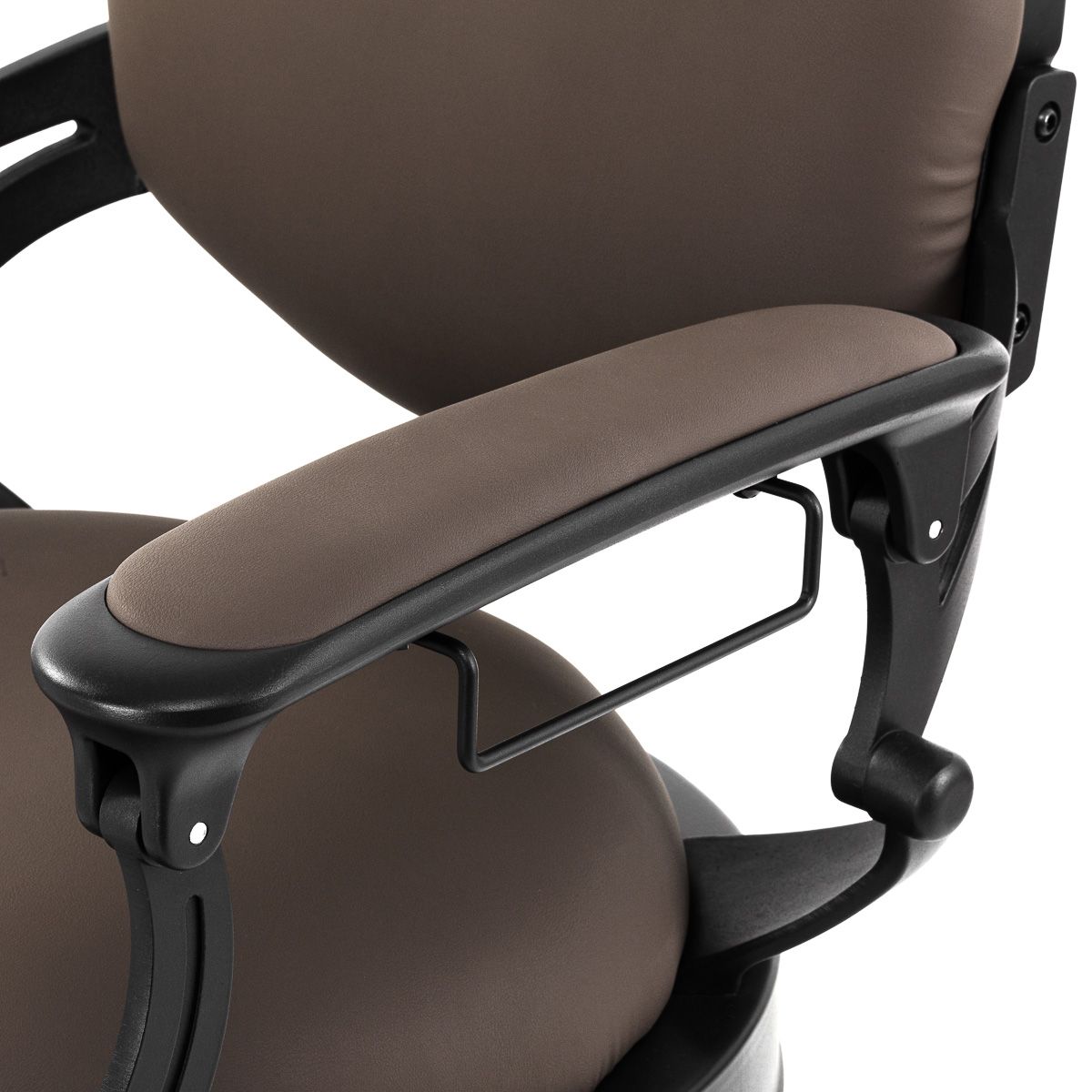 Barberstol Gabbiano Niccolo brun buttonless