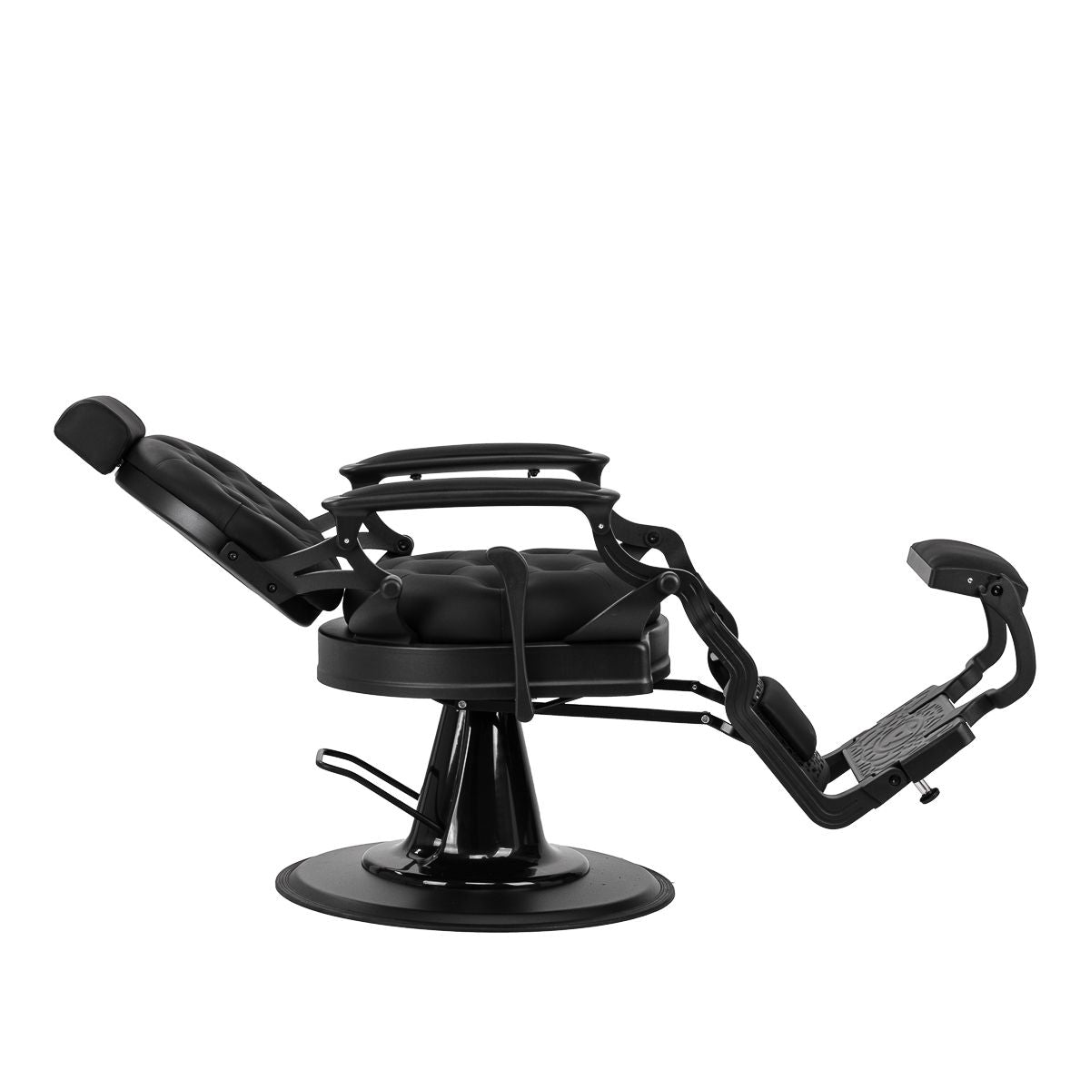 Barberstol Gabbiano Niccolo svart med svart base
