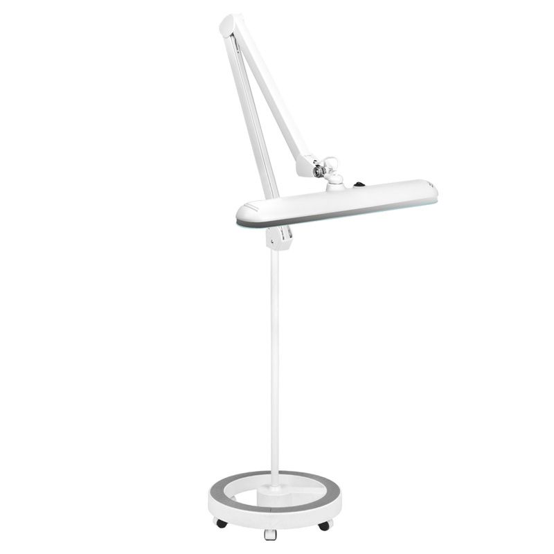 Elegant 801-s LED arbeidslampe med standard hvit stativ