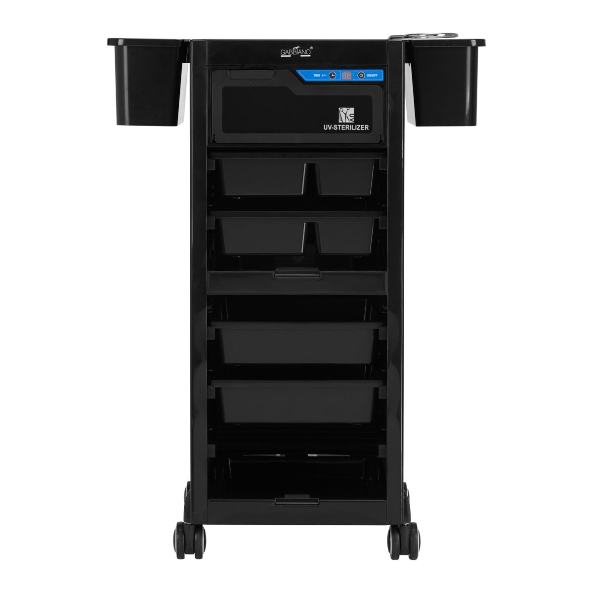 Gabbiano frisør's helper med UV sterilizer 68UV svart