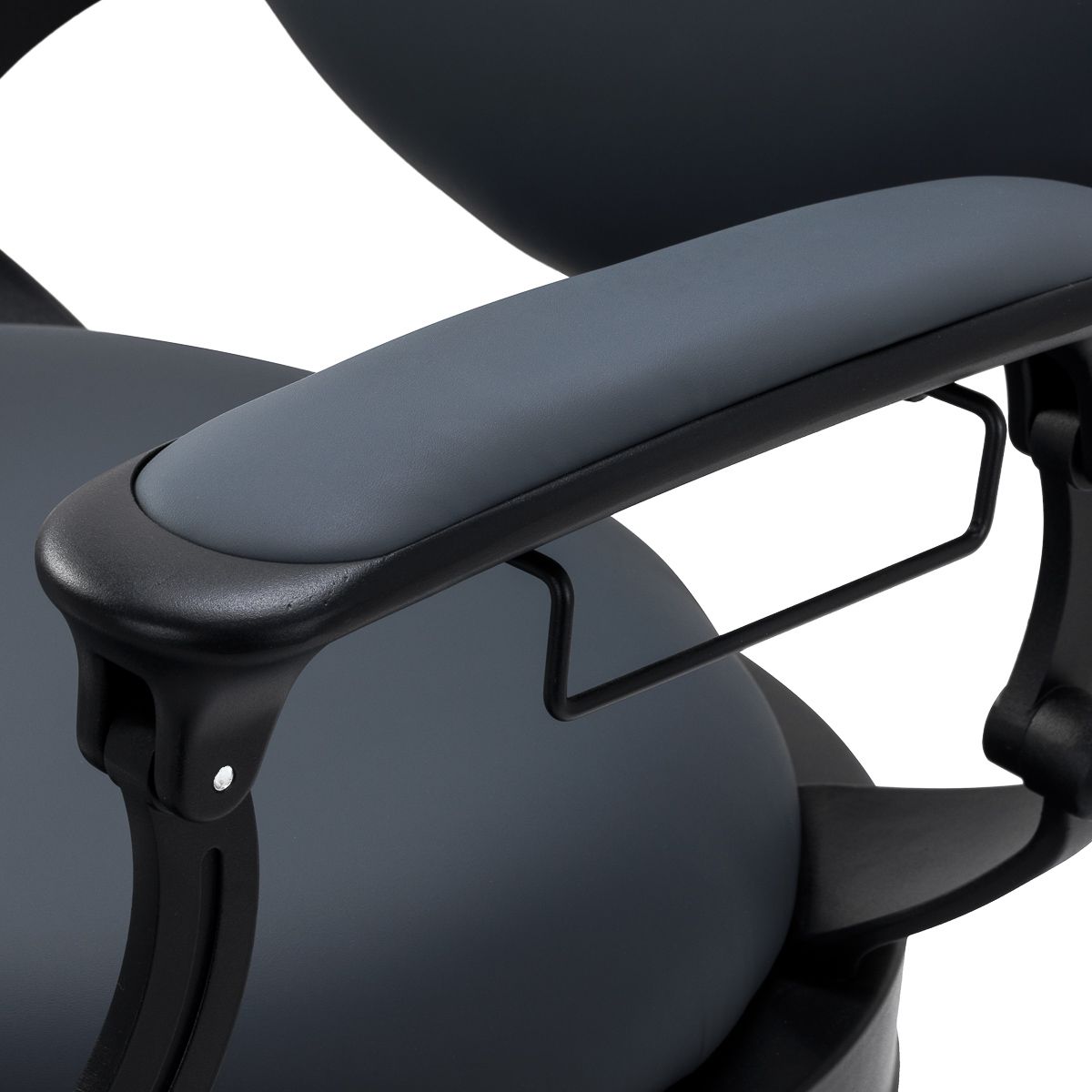 Barberstol Gabbiano Niccolo graphite buttonless