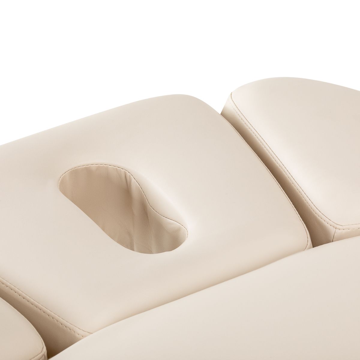 SPA lounger Sillon Relax kremfarget med svart base