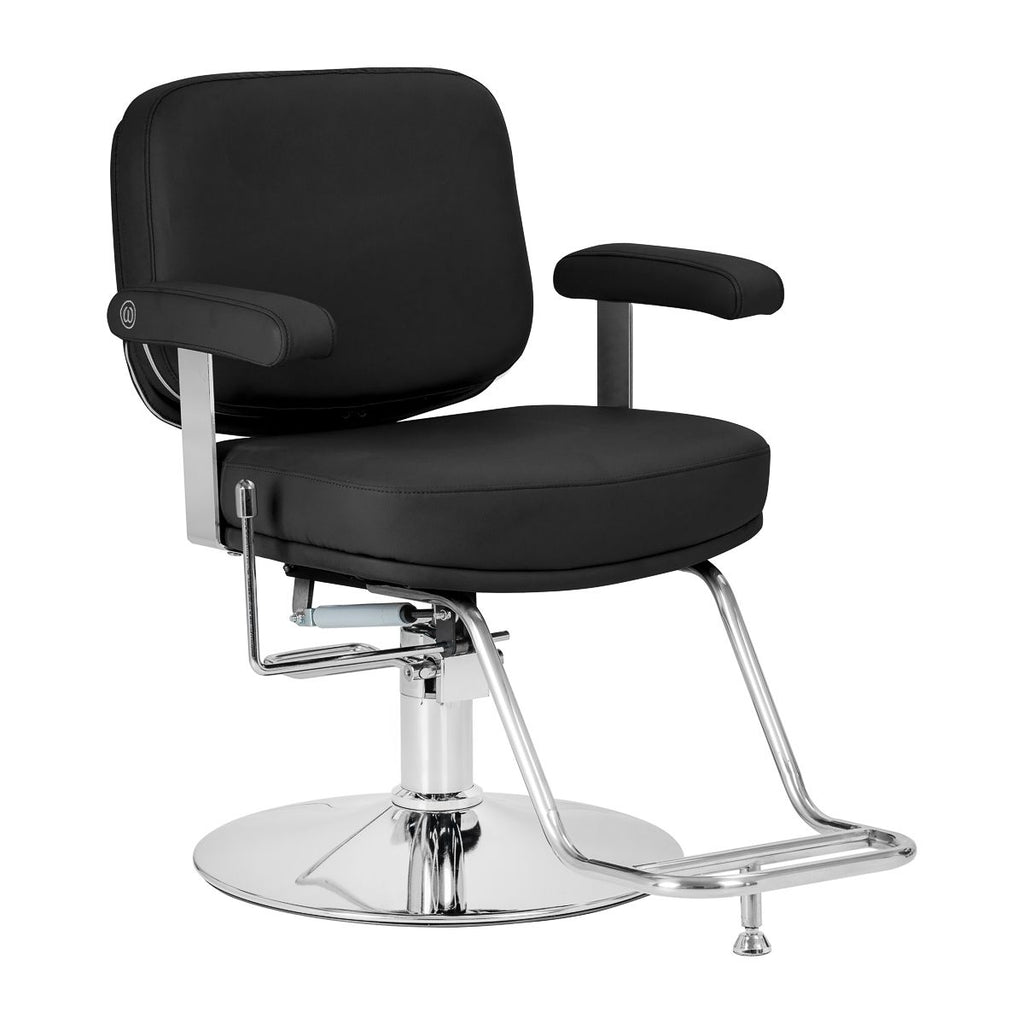 Frisørstol Omega Astra Plus svart