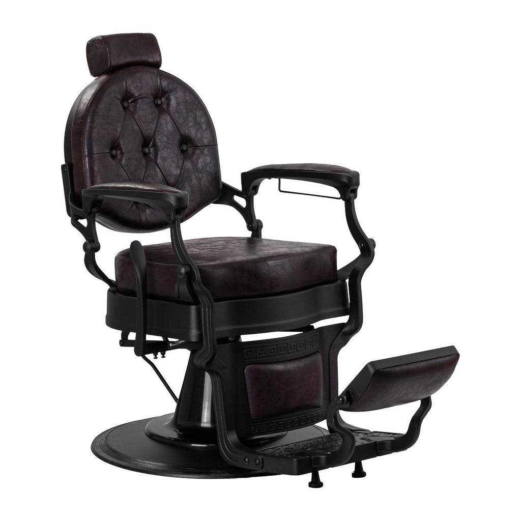 Barberstol Gabbiano President brun
