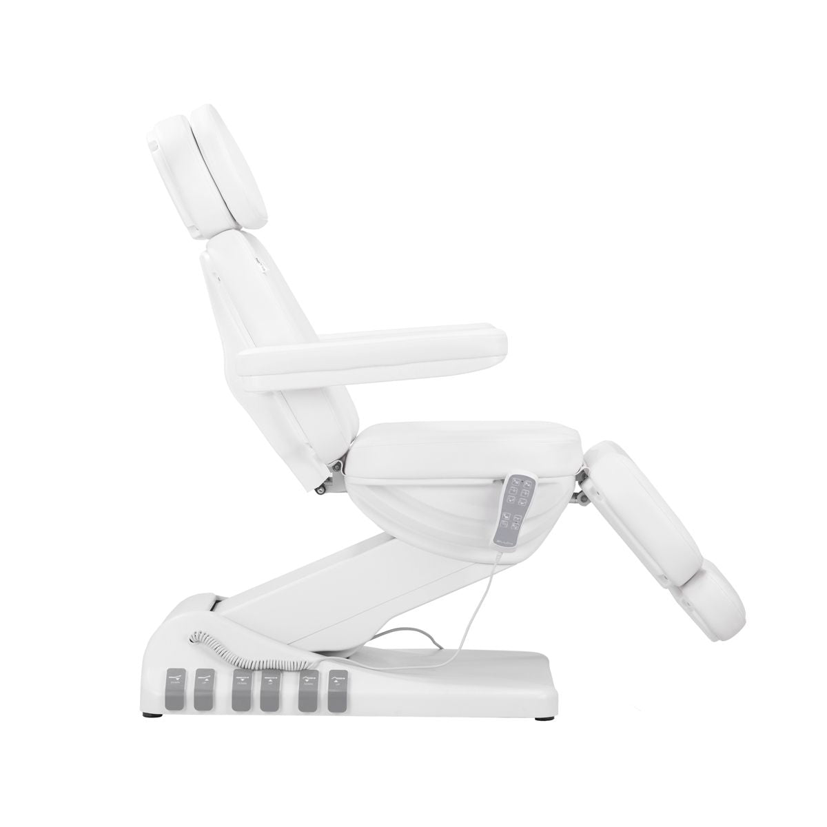 Elektrisk behandlingsstol SILLON Luxury 3 motorer hvit foot control