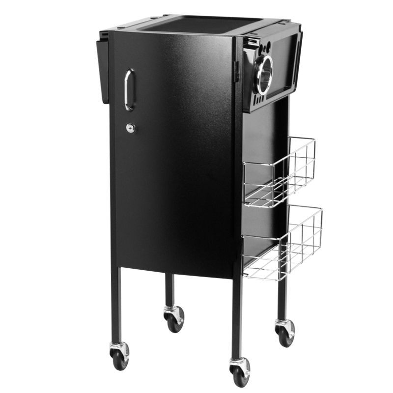 Gabbiano frisørvogn deluxe 500 svart