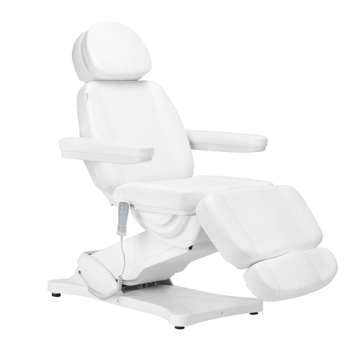 Elektrisk behandlingsstol SILLON CLASSIC 3 motorer med varme second edition hvit