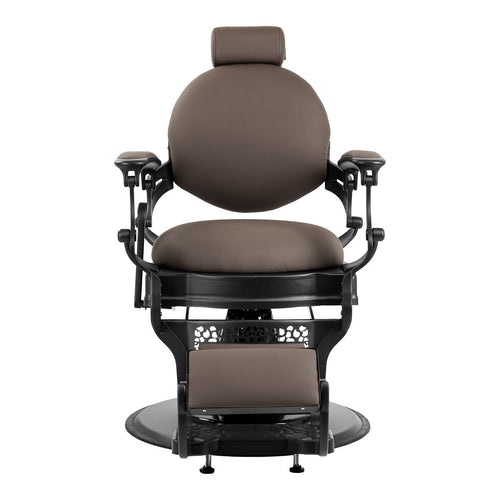 Barberstol Gabbiano Niccolo brun buttonless