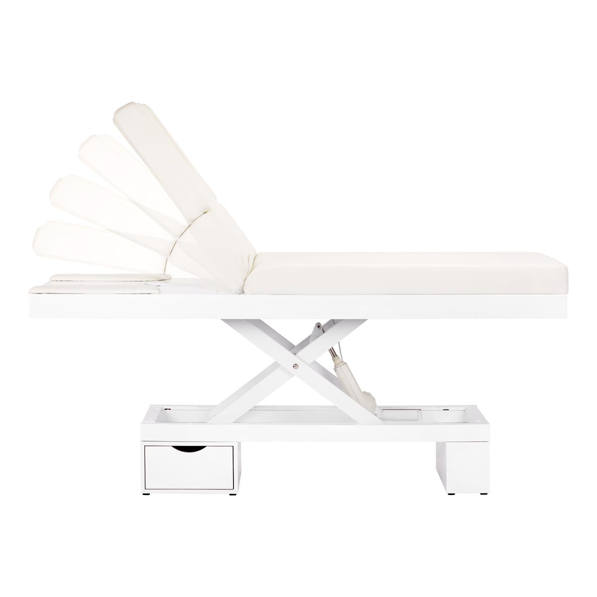 SPA-behandlingsbenk azzurro 815b glowing hvit med varme