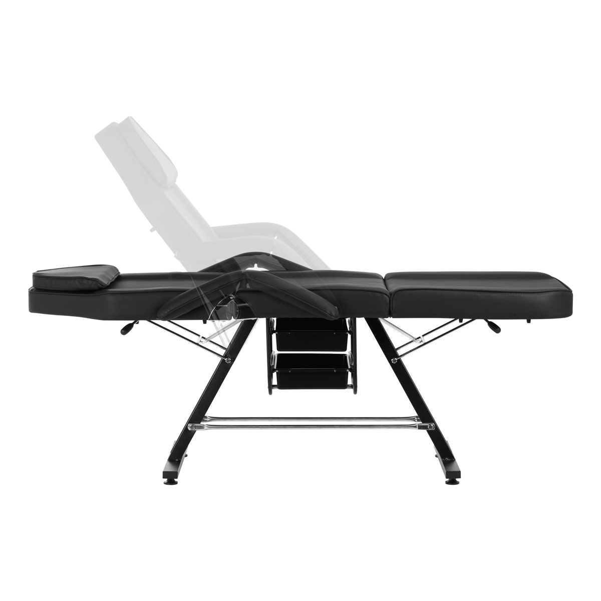 Sillon behandlingsstol med cuvettes svart