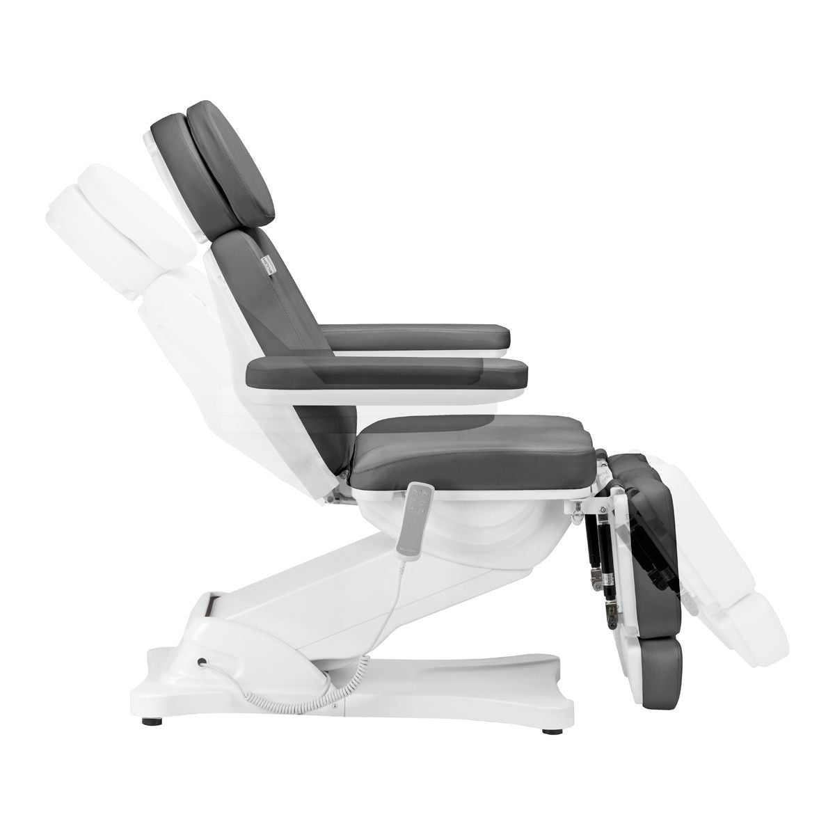 Elektrisk behandlingsstol SILLON CLASSIC 3 motorer med pedi cradle grå