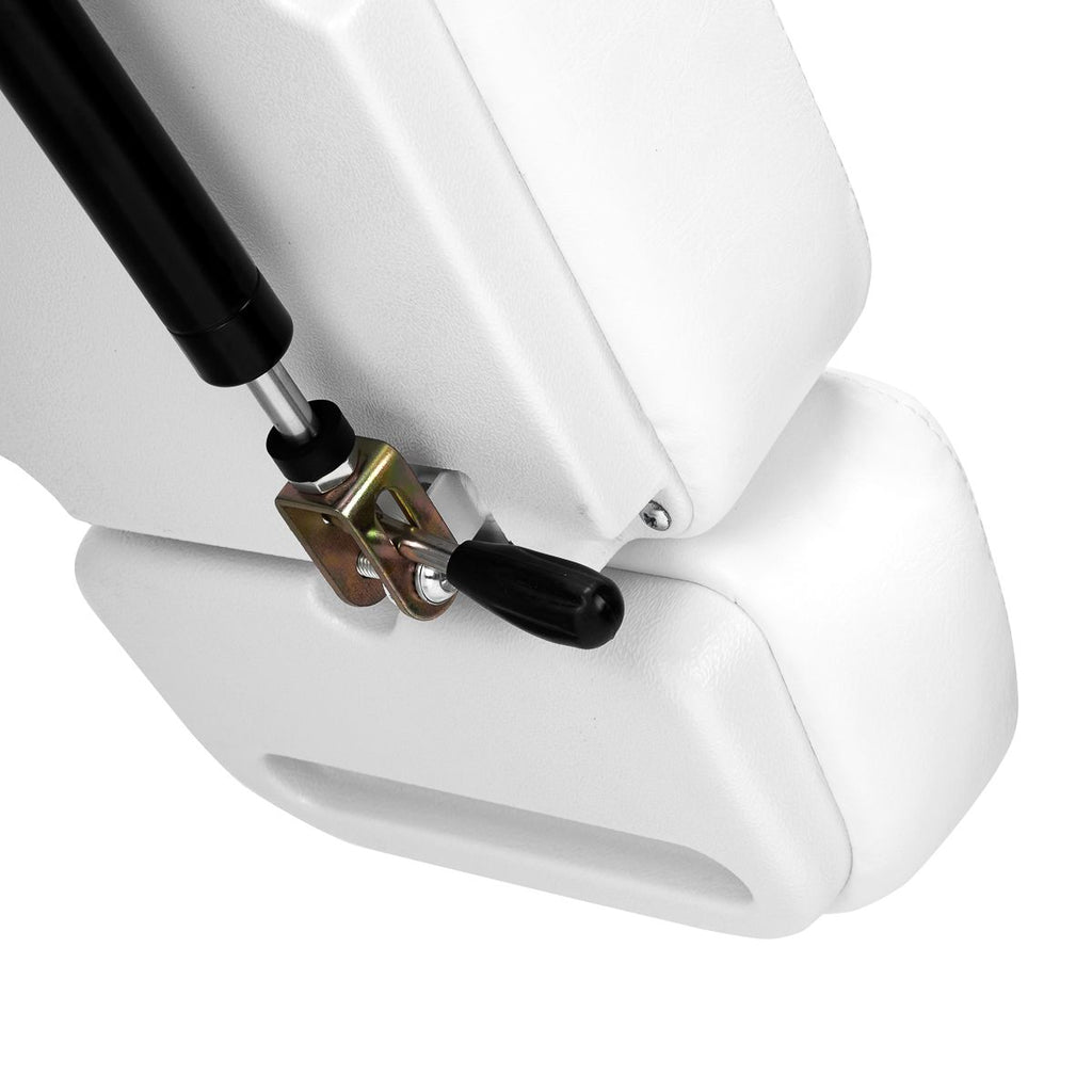 Elektrisk behandlingsstol SILLON CLASSIC 3 motorer med pedi cradle hvit