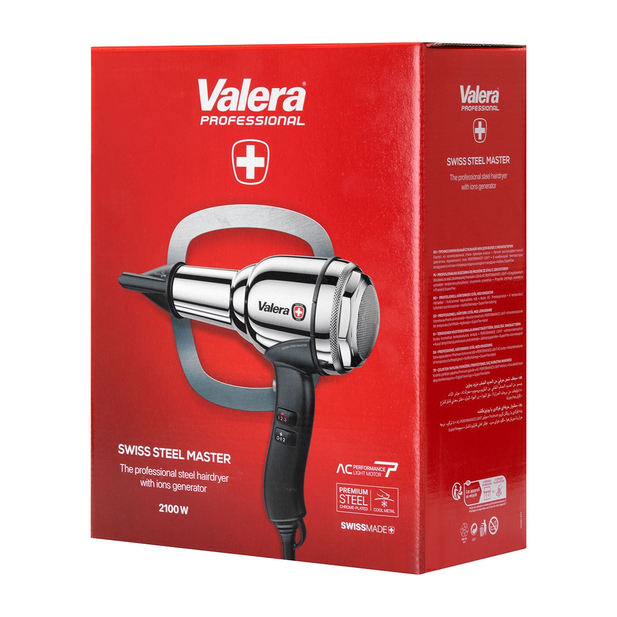 Valera Steel Master krom hårføner