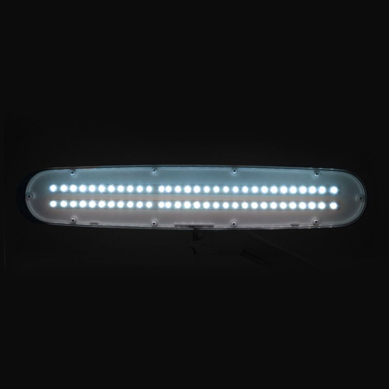 Elegant 801-s LED arbeidslampe med standard hvit stativ