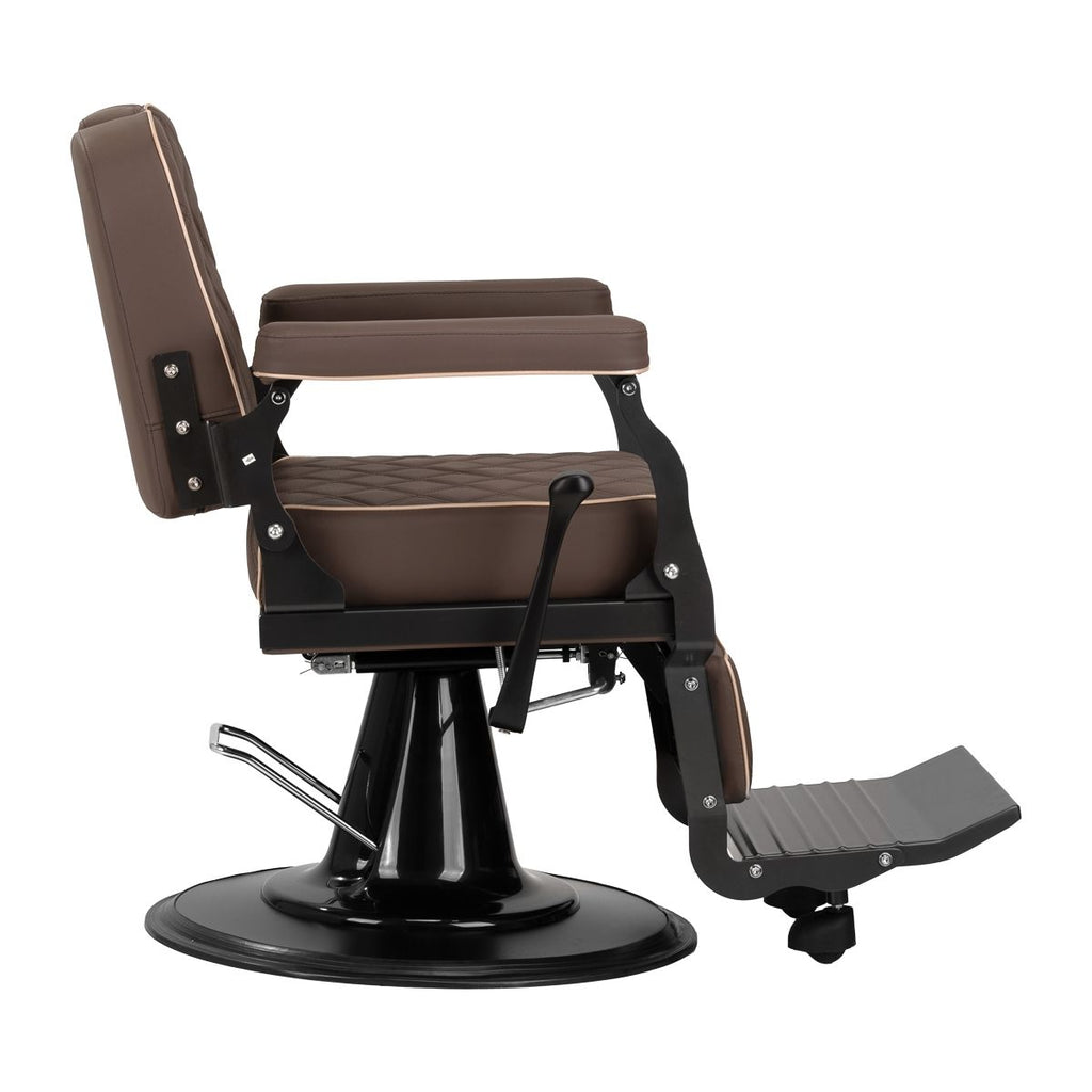 Barberstol Carlos brun