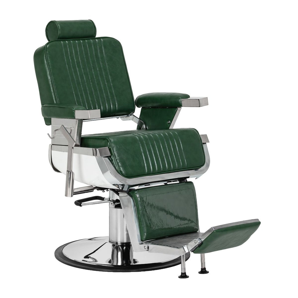 Barberstol Gabbiano Royal X grønn
