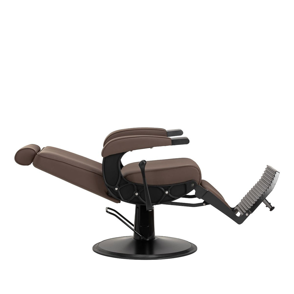 Gabbiano Continental frisørstol brun