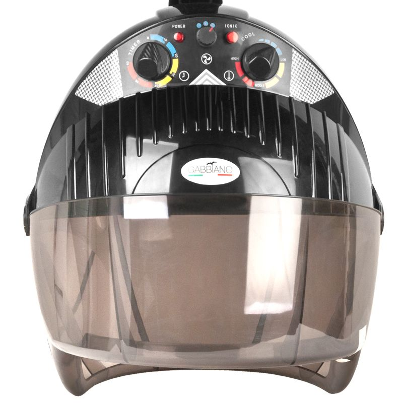 Gabbiano Centurion DVI-303W three speed ionic hairdryer svart