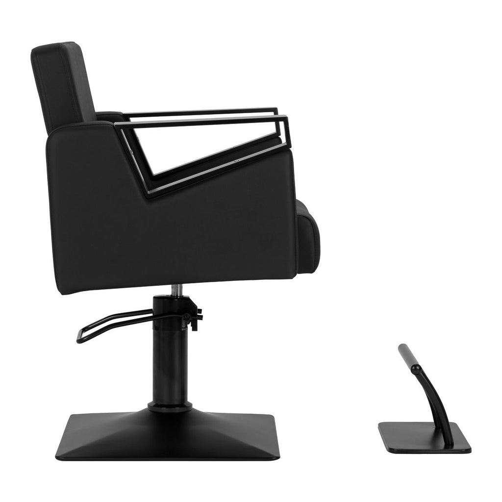 Frisørstol Hair System Duplex noir svart