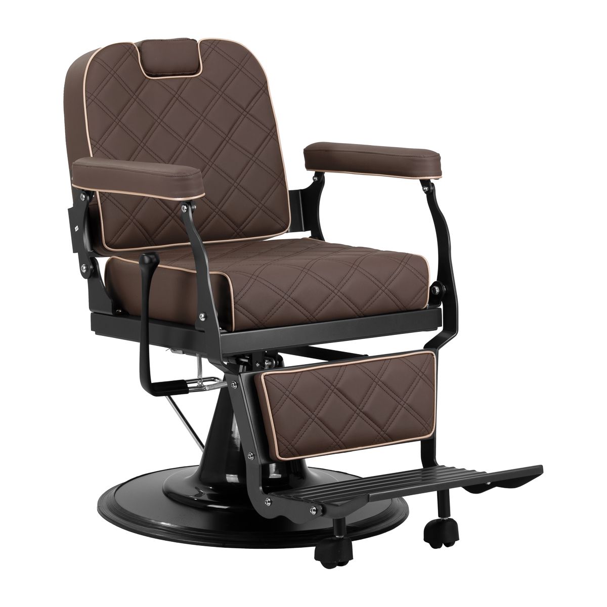 Barberstol Carlos brun